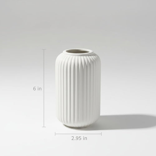 Ceramic Stripline Vase