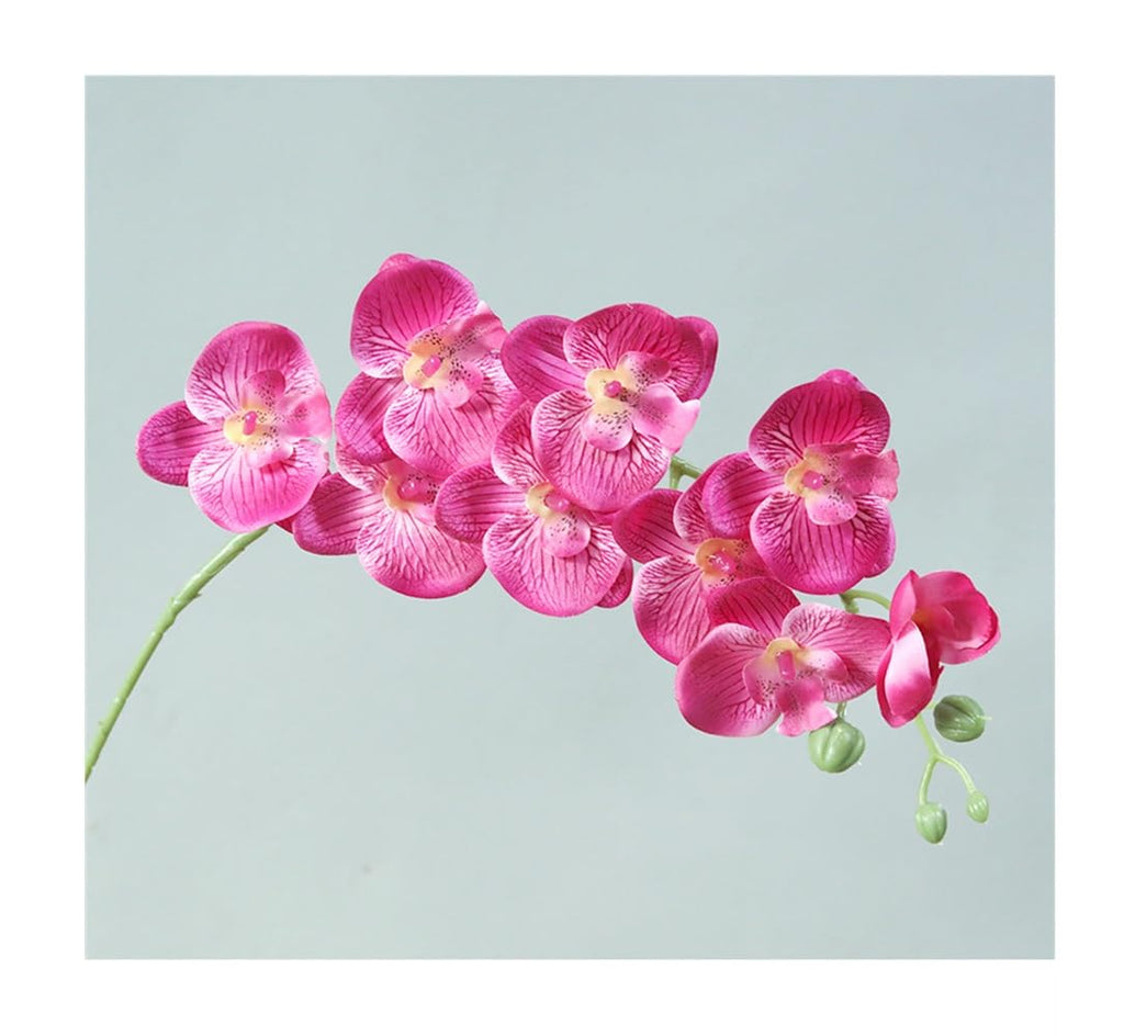 Artificial Orchid Stick 9 Flower Heads , Any 3 pieces