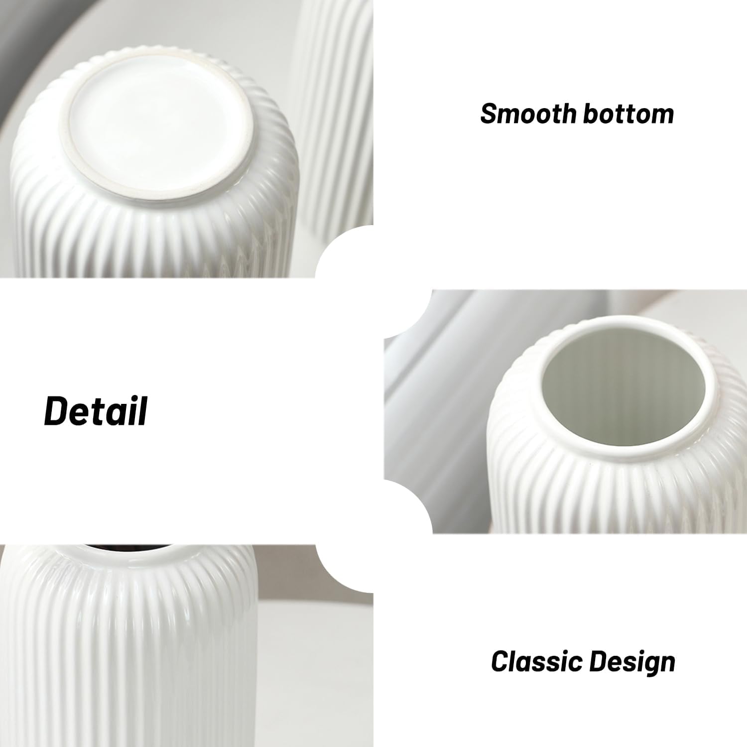 Ceramic Stripline Vase